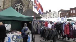 Lichfield town centre Staffordshire [upl. by Brier982]