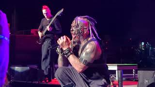 Mudvayne  Severed Live in Tinley IL  Credit Union 1 Amphitheater 8523 [upl. by Bev537]