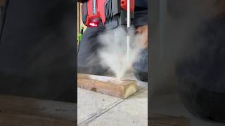 Fastening bottom plates to the concrete floor with the ​⁠einhellcanada hammer and impact drills [upl. by Macilroy]