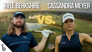 Kyle Berkshire vs Cassandra Meyer Quixote Club Showdown  Long Drive Pros Face Off [upl. by Nnomae]