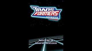 Transformers Animated The Game Credits  Nintendo DS  2008 [upl. by Ednalrym]