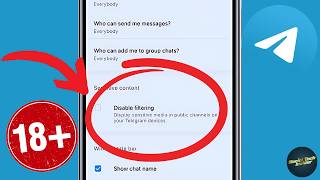 How To ENABLE Sensitive Content on Telegram iOS amp Android [upl. by Rebmyk341]