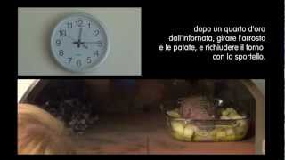 COME SI CUOCE Arrosto con patate nel quot5 Minutiquot di Alfa Pizza [upl. by Miltie]