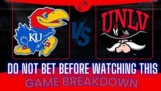 Kansas Jayhawks vs UNLV Rebels Prediction and Picks  Guaranteed Rate Bowl Picks [upl. by Naux]