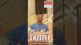 Dandiya Outfit for Men at Grover Garments dandiya outfit mensfashion dandiyalook [upl. by Cuttie948]