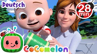 Mülllied  CoComelon Deutsch  Cartoons und Kinderlieder [upl. by Schonthal849]