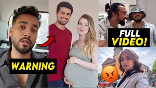 Elvish Yadav WARNING to Dhruv Rathee😳 CarryMinati amp Ajaz Khan’s Full Video Jiya Shankar ANGRY [upl. by Mccreary]