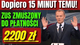 PILNE WIADOMOŚCI 15 MINUT TEMU ZLECONO ZAPŁATĘ 2200 zł DOWIEDZ SIĘ JAK [upl. by Allimac]