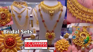 Latest 22k Gold Bridal Set Designs with Price pcchandrajewellers Necklace DesignsLong HaramDeeya [upl. by Wolfgram]