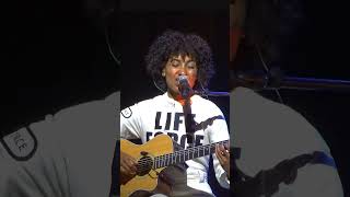 🎸 Esperanza Spalding plays guitar for only the 2nd time live [upl. by Leugar]