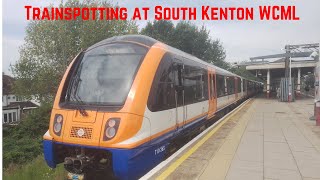 REUPLOAD Trainspotting at South Kenton WCML 27082024 [upl. by Gnaoh]