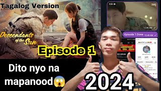 DESCENDANTS OF THE SUN TAGALOG DUBBED  Episode 1 Full Link 2024  Eric Articulo [upl. by Neuburger]