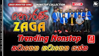 Best Sinhala Nonstop  නටාගෙන නටාගෙන යන්න  Sinhala Nonstop 2024  Sinhala Songs  හොරණ Zaga Band [upl. by Stoeber]