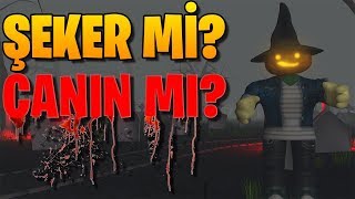 🎃 Şeker Mi Canın Mı 🎃  Halloween Simulator  Roblox Türkçe [upl. by Nidnarb]