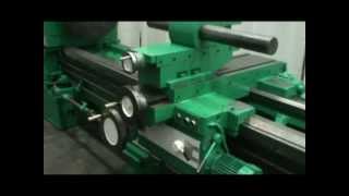 32quot x 200quot Edelstaal Hollow Spindle Gap Bed Engine Lathe Stock 58326 [upl. by Melodee575]