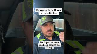 Evangelicals for Harris new political ad not telling you everything [upl. by Lamori]