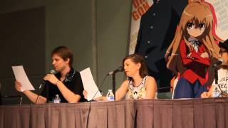 TORADORA live reading PT 2  Anime Expo 2014 [upl. by Halda]