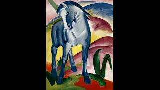 Cheval bleu I Franz MARC [upl. by Nelyt780]