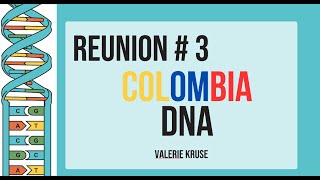 Reunión 3 Colombia DNA [upl. by Shirk]