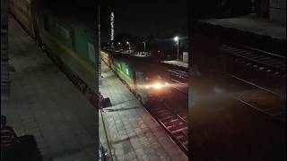 13007 up SHM  VZR Simlipal Intercity Exp with WAG9 😵‍💫  trending shorts indianrailways viral [upl. by Eslek]