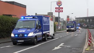 13100 Video MTW ZTr  MLW 1 AnhTransport ÖGA  GKW mit Anh  FGr SB  FGr N  MTW OV THW Bonn [upl. by Harihat]