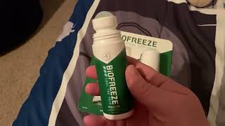 Biofreeze Pain Relief Gel Arthritis Pain Reliver Knee amp Lower Back Pain Relief Review [upl. by Crispas165]