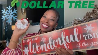 We Need to Talk About Dollar Tree Christmas  Dollar Tree Christmas Haul🎄 [upl. by Ylicec]