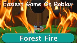 How To Get Forest Fire Ending Easiest Game On Roblox [upl. by Nybor200]