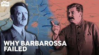 Operation Barbarossa Hitlers failed invasion of the USSR [upl. by Ginzburg672]