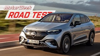 The 2023 Mercedes EQE SUV Doesnt Leave Luxury Behind  MotorWeek Road Test [upl. by O'Neill754]