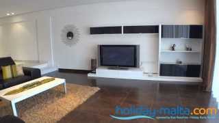 Apartment in Malta Taxbiex Seafront to rent for holidays To let Lettings E356 [upl. by Santoro]