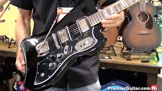 SNAMM 16  Guild Jumbo Junior S200 TBird amp Bluesbird Demos [upl. by Kcirddec]