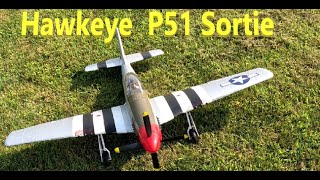 Eflite P51 Blondie At Des Moines Modelaires NE Flying Field Iowa [upl. by Symer462]