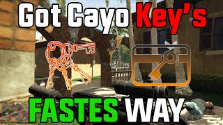 Cayo Perico Best Fastes Way to got the Basement Key amp Keycards  Undetected  GTA 5 Guide [upl. by Siegfried82]