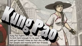 Divekick  Kung Pao Story Intro Events Ending Cutscenes HD [upl. by Snebur]