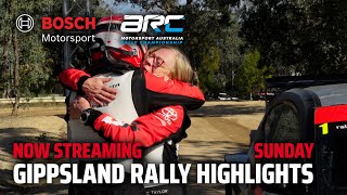 Sunday Highlights  2024 The Middle of Everywhere Gippsland Rally [upl. by Sheeb]