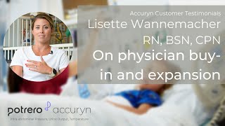 Lisette Wannemacher RN BSN CPN on physician buyin and expansion [upl. by Meares798]