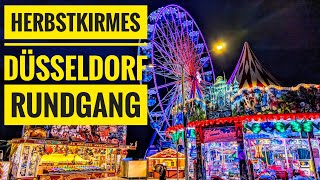 Düsseldorf  Herbstkirmes 2023 Rundgang [upl. by Seravat]