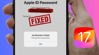 How to fix verification failed this apple id is not active [upl. by Ermina]