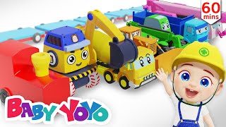 The Colors Song Making Color Vehicles  more nursery rhymes amp Kids songs  Baby yoyo [upl. by Nore]