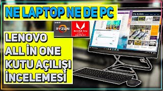 Lenovo IdeaCentre AIO 3 22ADA05 Kutu Açılışı Unboxing Ve İncelemesi  ALL IN ONE PC  PC Üstadı [upl. by Legin548]