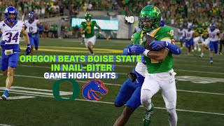 Oregon vs Boise State EPIC  2024 College Football Highlights [upl. by Arella]