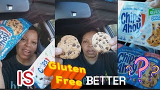 Comparing Original Chips ahoy cookies to Gluten Free Chips ahoy do they taste the same [upl. by Sigismundo]