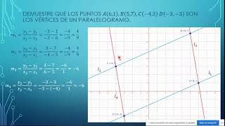 Condiciones de paralelismo [upl. by Adara]