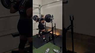 5x3 375lbs Quentin Postell powerlifting gym gymmotivation streamer fitness fitnessmotivation [upl. by Nailil]