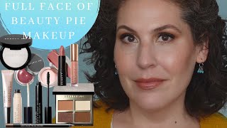 Full Face of Beauty Pie Makeup  Featuring James Molloy Deluxe Eyeshadow Quad in Gold [upl. by Airamak]