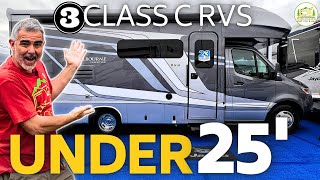 3 Compact Class C Motorhomes Under 25  New 2024 Models [upl. by Frederique]