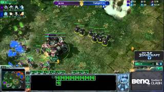 39 OzP vs aLiveT  BenQ StarCraft 2 Clash [upl. by Holbrook186]