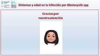 Síntomas y edad en la infección por Blastocystis spp [upl. by Ramiah]