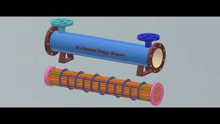 Shell amp Tube Heat Exchanger maintenance animation heat transfer عمل صيانة وعمرة جسيمة مبادل حراري [upl. by Edelman60]